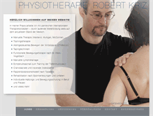 Tablet Screenshot of physio-kriz.at